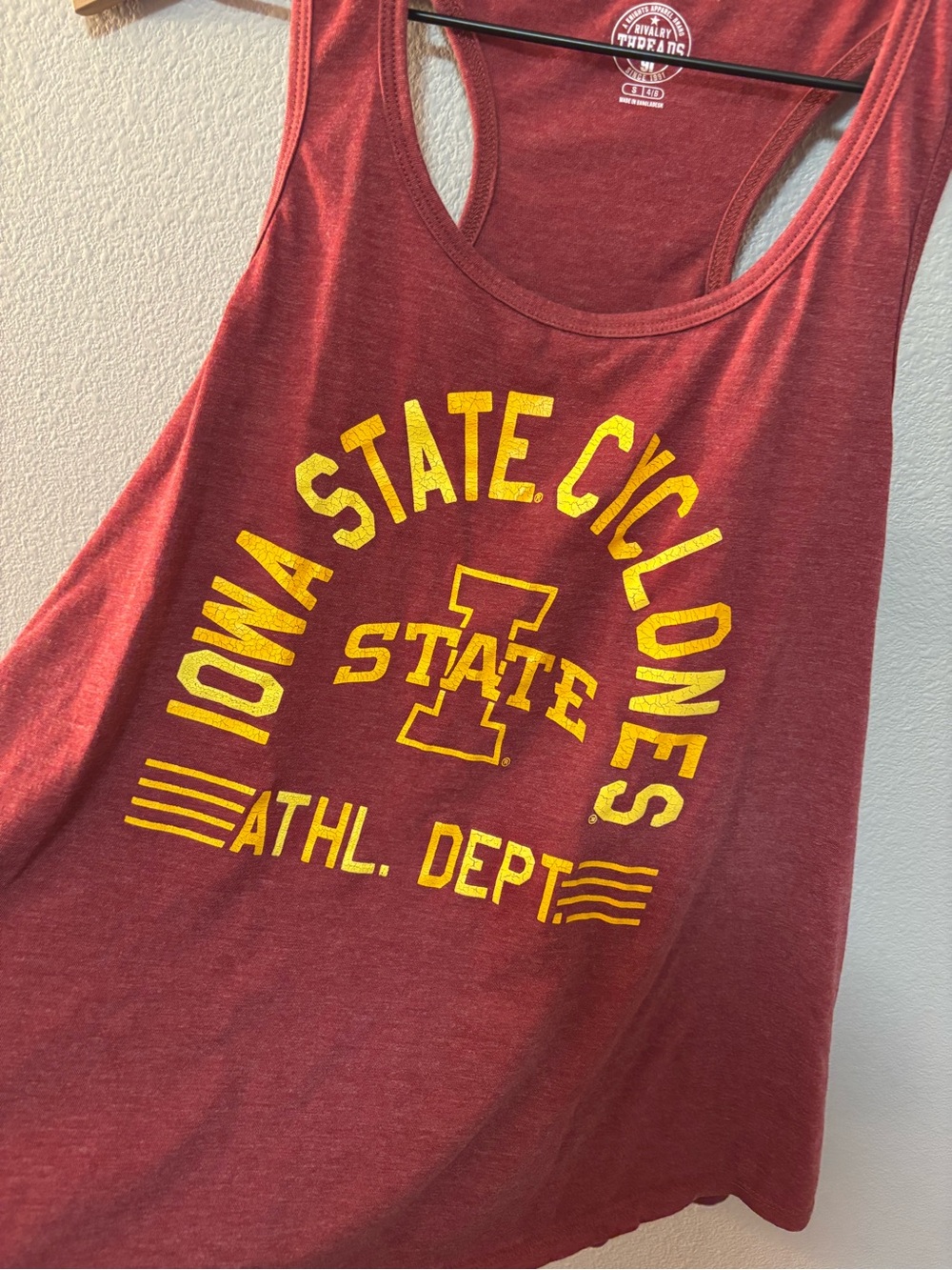 Rivalry Threads Maroon Racerback Tank - Picture 2 of 5